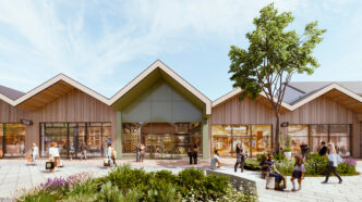 Proyecto del nuevo outlet Alpes The Style Outlets, de Neinver, que abrirá en 2027