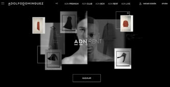 alquiler de ropa Adolfo Domínguez