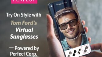 probador virtual 3D de gafas de Tom Ford
