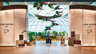 travel retail sensorial Aeropuerto Internacional de Hamad (Doha)