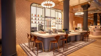 Flagship de Nespresso en Nueva York. NESPRESSO