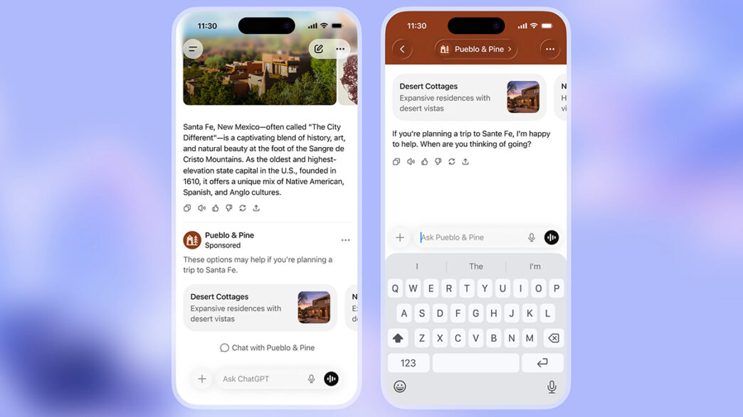 publicidad en ChatGPT