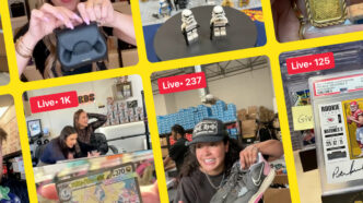 live shopping en retail