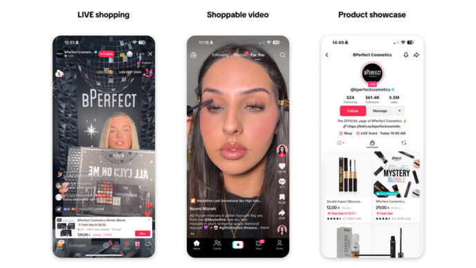 tiktok shop top 3 e-commerce