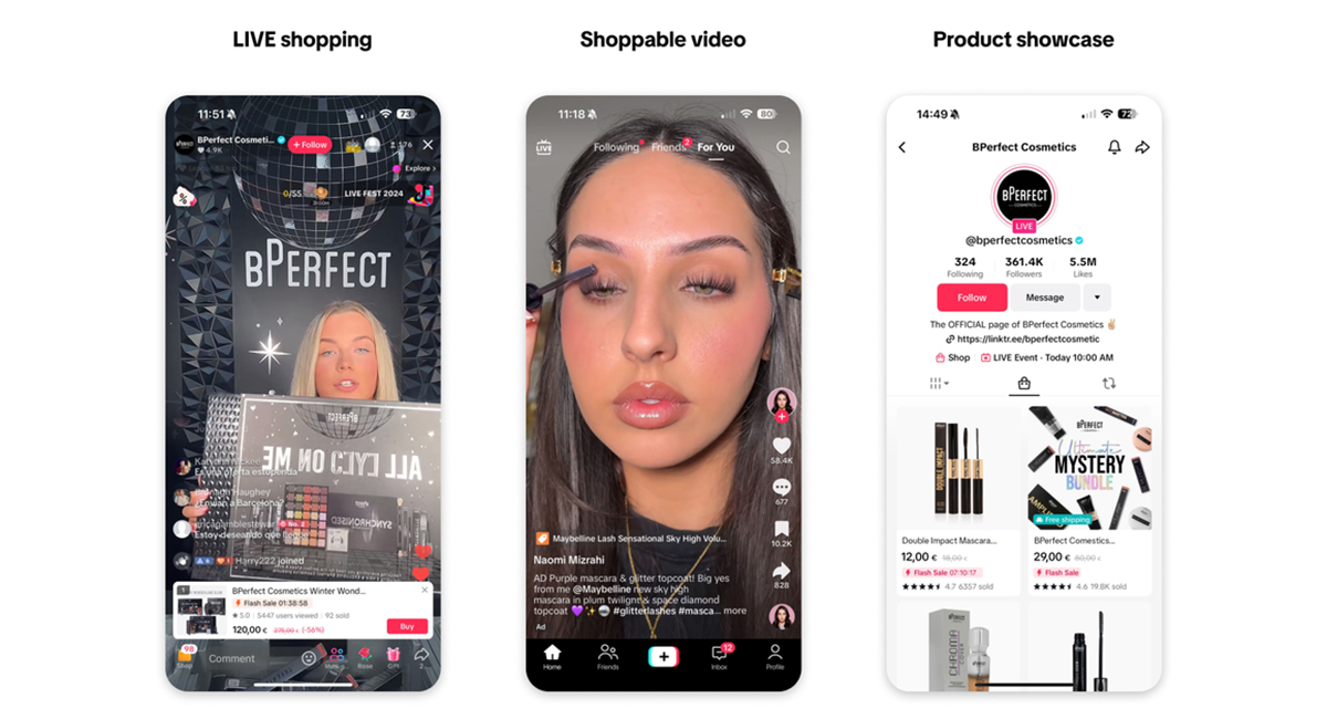 tiktok shop top 3 e-commerce