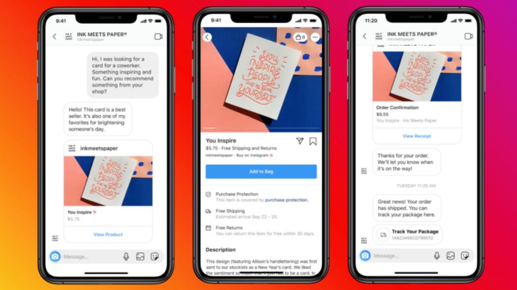 Meta social commerce