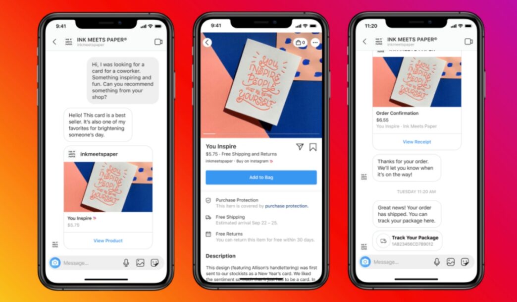 Meta social commerce