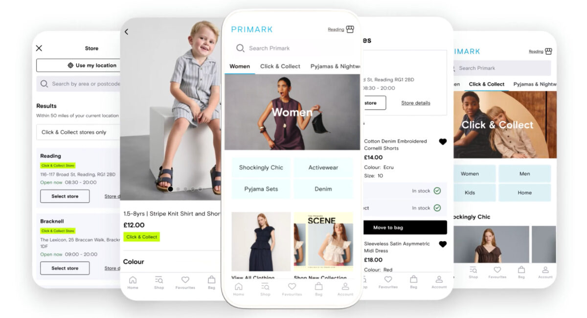 Primark app omnicanal