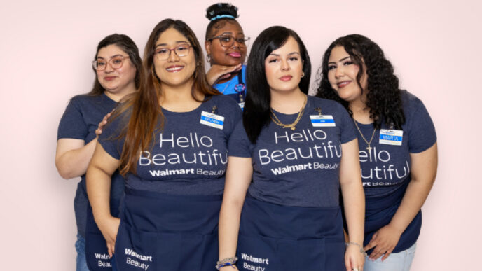 Walmart asesores de belleza en tienda