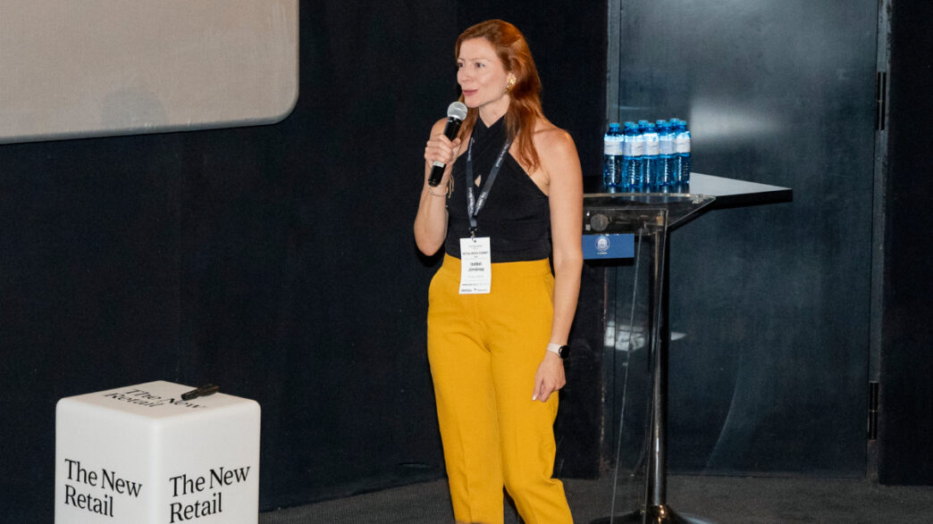 Isabel Jiménez durante la presentación del Estudio de la Inversión en Retail Media en España