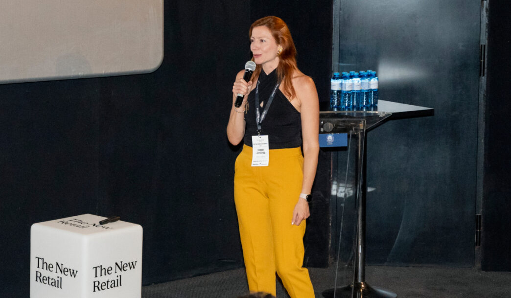 Isabel Jiménez durante la presentación del Estudio de la Inversión en Retail Media en España