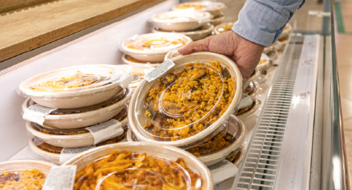 comida preparada en supermercados