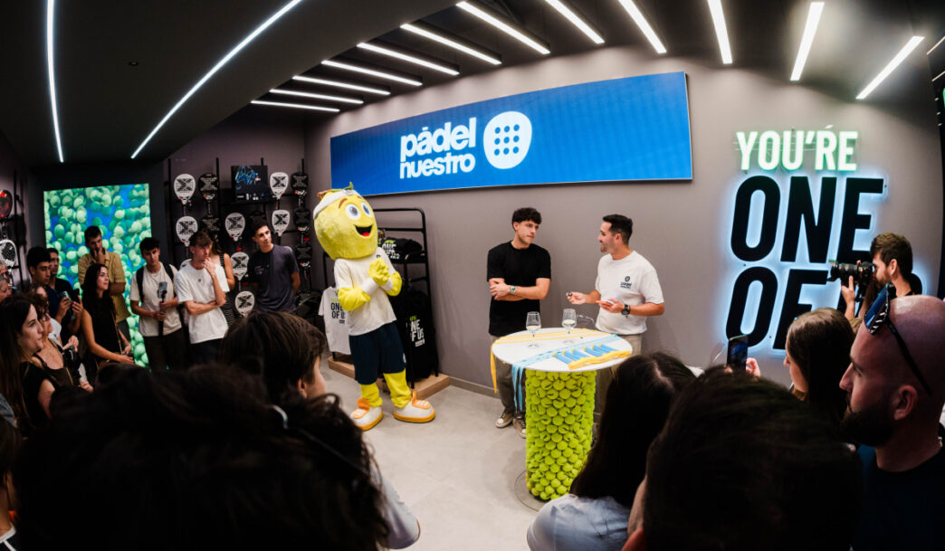 Pádel Nuestro flagship Barcelona