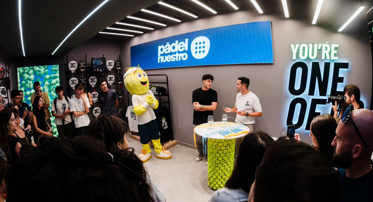 Pádel Nuestro flagship Barcelona