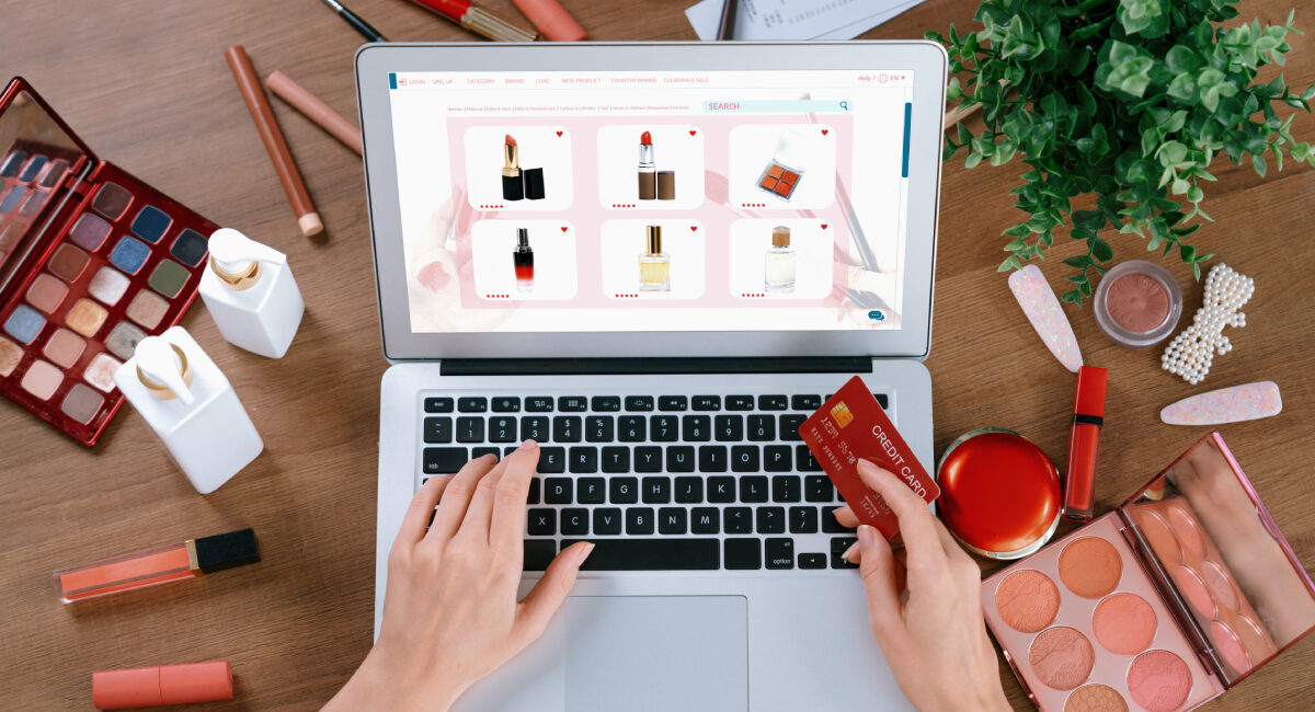retail beauty ecommerce IA