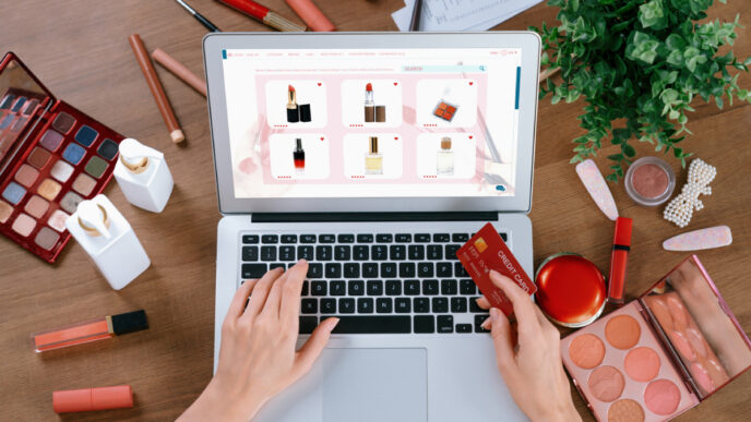 retail beauty ecommerce IA