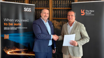 Álvaro Rodríguez de Roa, Head of Business Assurance SGS Iberia, y David Bravo, Co Founder & CEO de The New Retail Group