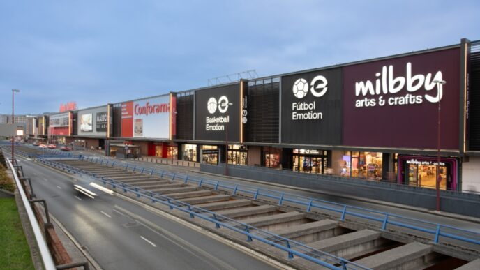 inversión en centros comerciales en España