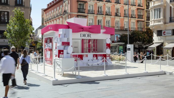 pop-up de Dior en Callao