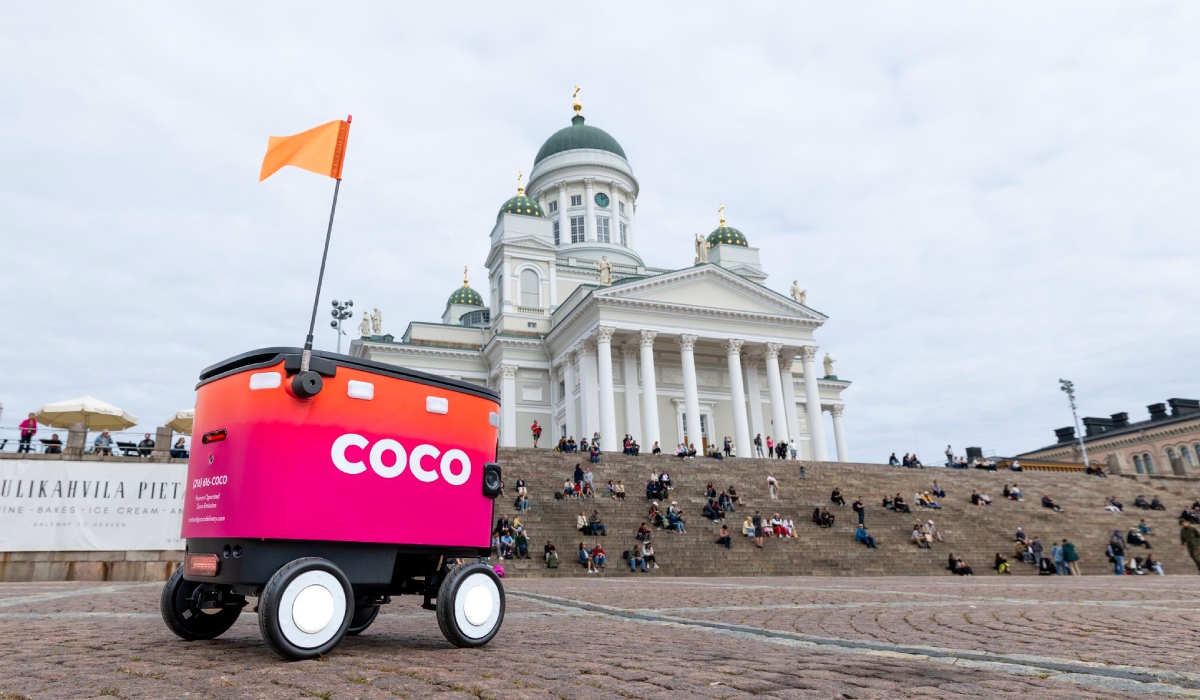 Uber Eats robots reparto UE