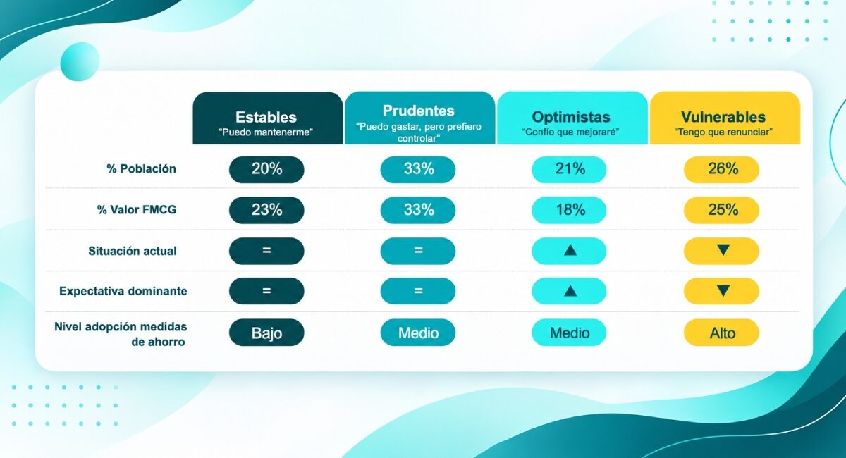 consumidores prudentes en España