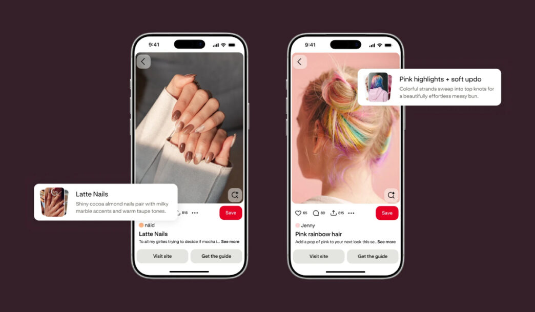 Pinterest Beauty Guides inteligencia artificial