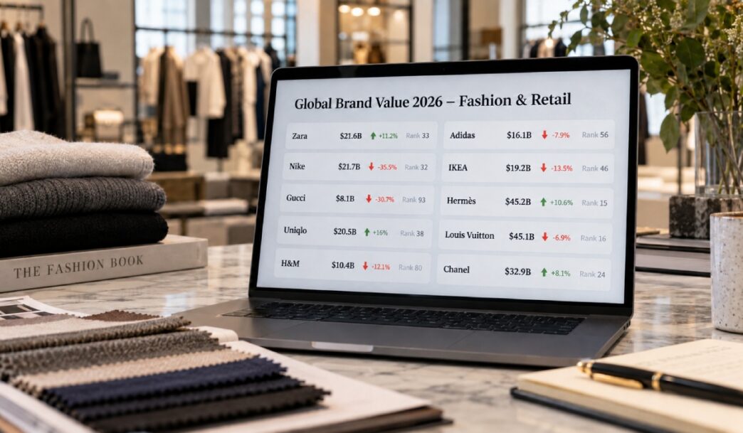 valor de marca Zara